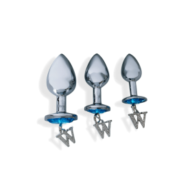 Opis – 3 piece luxury gem butt plug & anal training kit Opis – 3 piece luxury gem butt plug & anal training kit